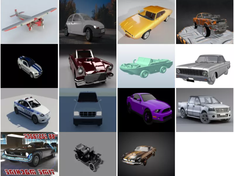 Top 15 Obj Ford 3D Models Stuff Most Recent 2022