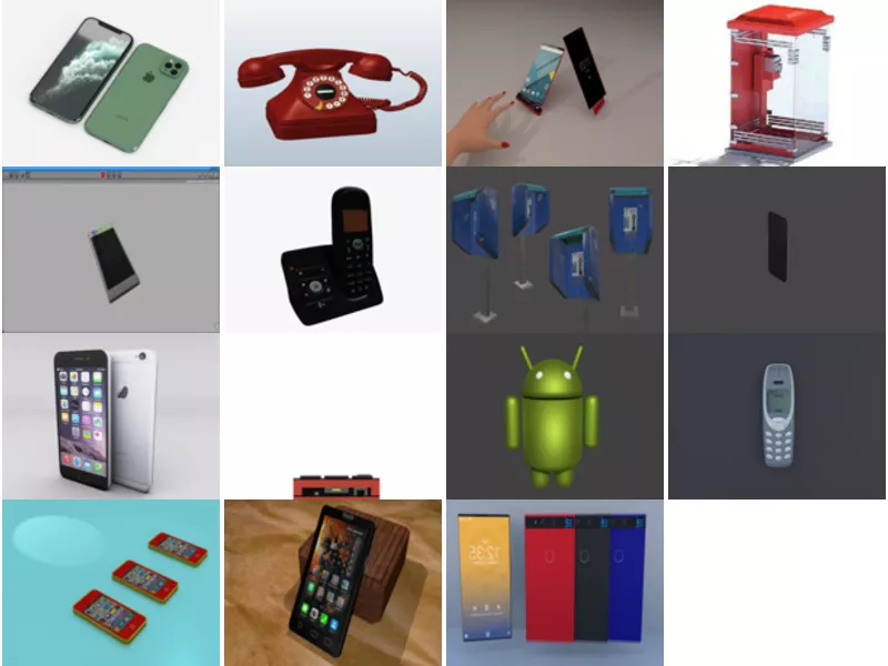 Top 15 Obj Phone 3D Models Most Recent 2022