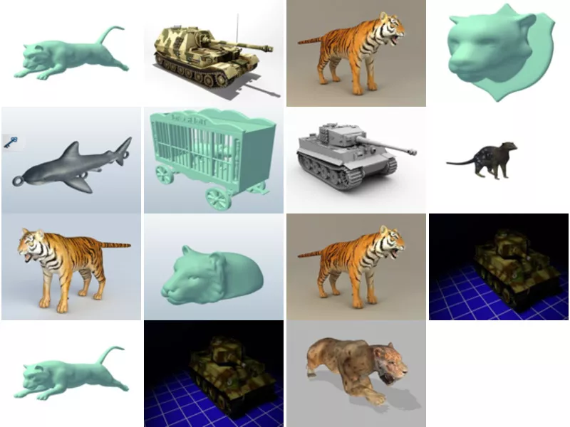 Top 15 Obj Tiger 3D Models Latest 2022