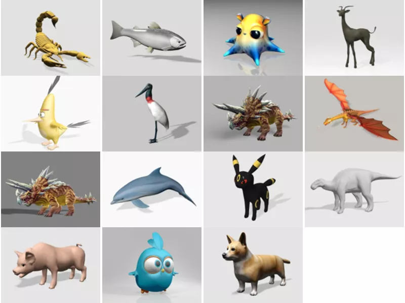 Top 15 Obj Wild 3D Models for Rendering Latest 2022