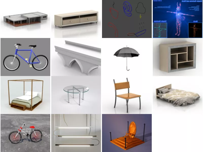 Top 15 Simple 3D Models for Free Newest 2022