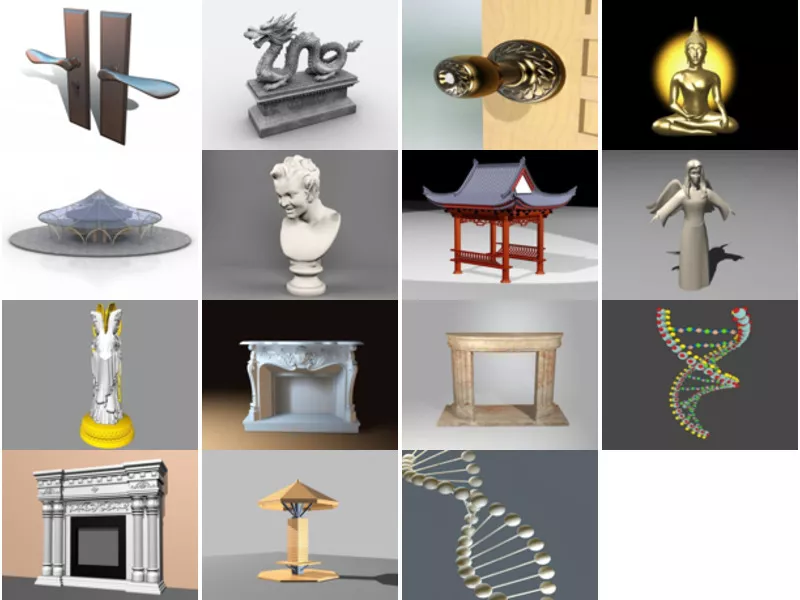 Top 15 Structure 3D Models Stuff Newest 2022