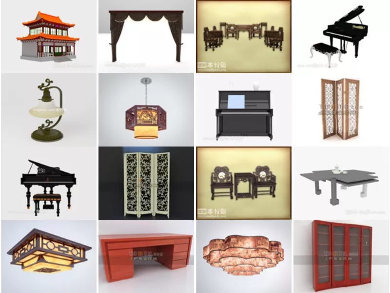 Top 16 3ds Max Classical 3D Models Most Recent 2022