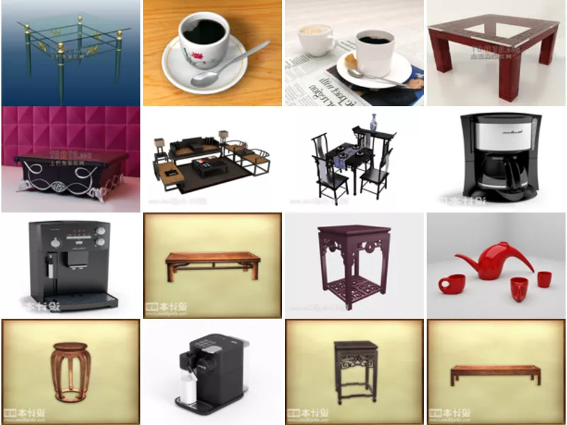 Top 16 3ds Max Coffee 3D Models Stuff Latest 2022