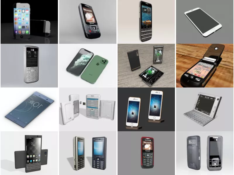 Top 16 3ds Max Mobile Phone 3D Models for Rendering Latest 2022