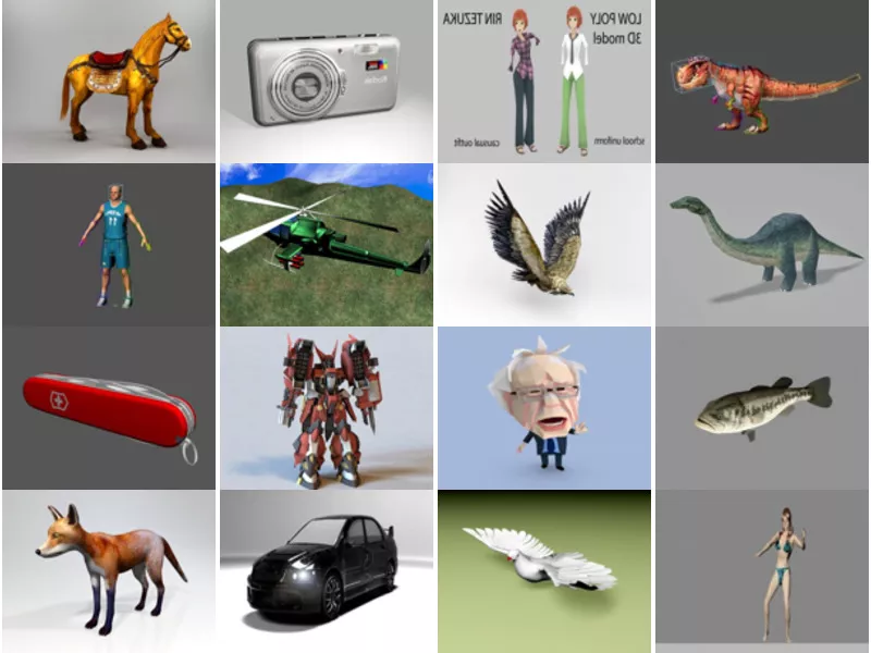 Top 16 3ds Max Rigged 3D Models for Rendering Most Recent 2022
