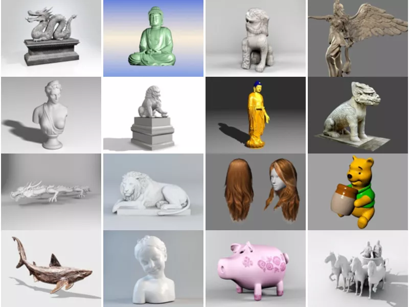 Top 16 3ds Max Sculpture 3D Models for Rendering Most Recent 2022