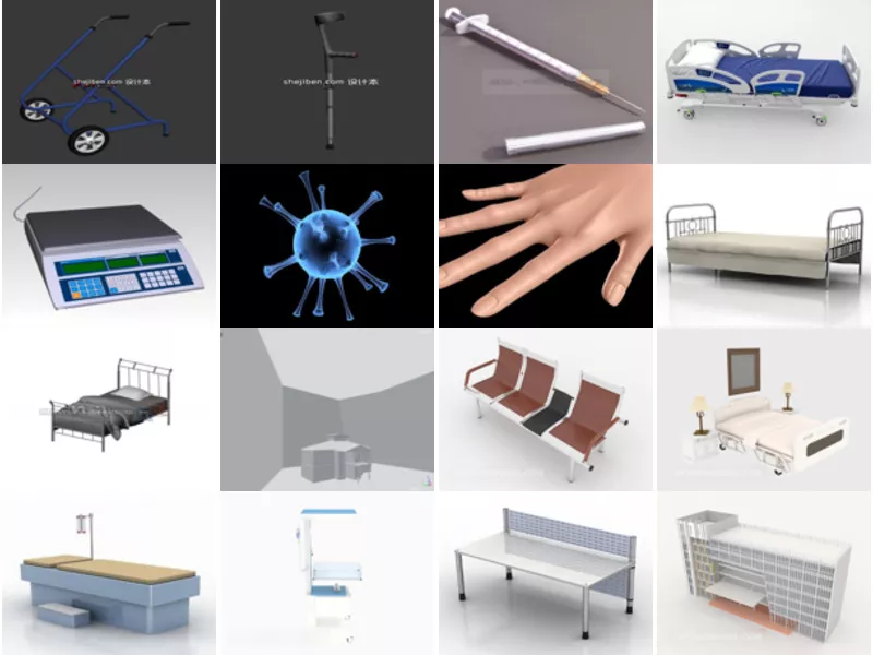 Top 16 Hospital 3D Models Most Recent 2022