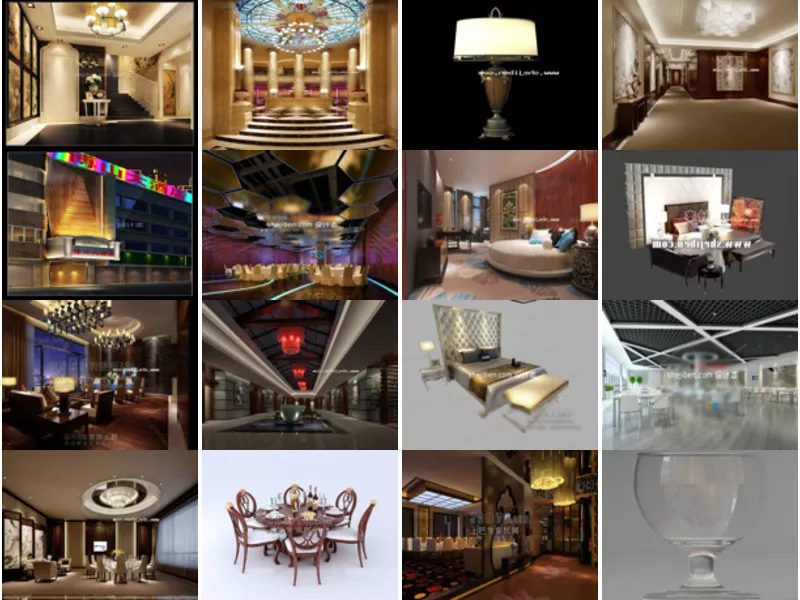 Top 16 Hotel 3D Models Stuff Most Recent 2022
