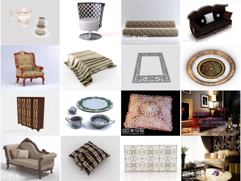 Top 16 Pattern 3D Models for Design Latest 2022