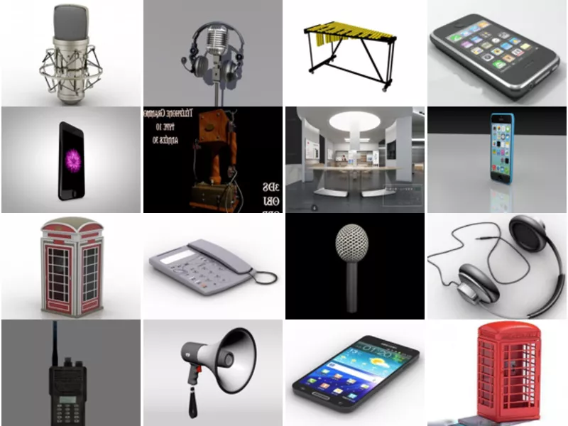 Top 16 Phone 3D Models Stuff Most Popular 2022