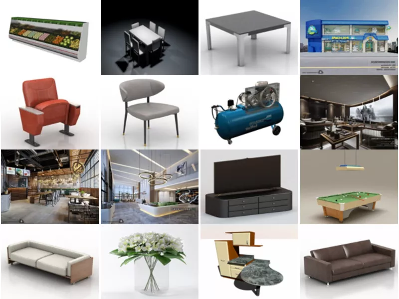 Top 16 Table 3D Models for Rendering Most Viewed 2022