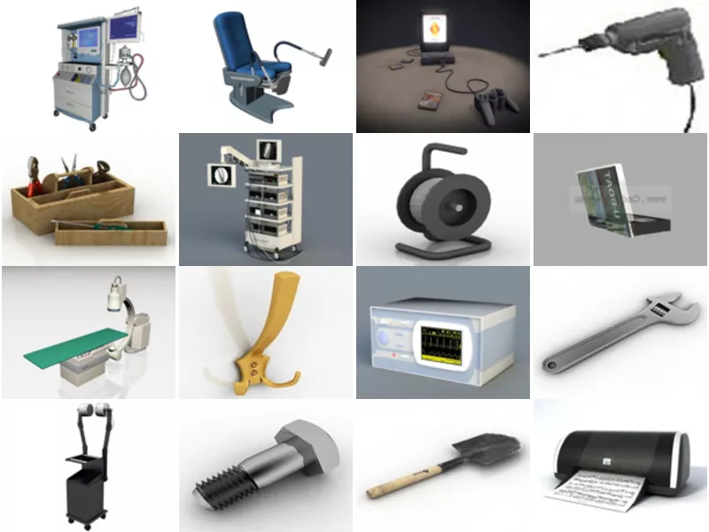 Top 16 Device 3D Models Most Viewed 2022