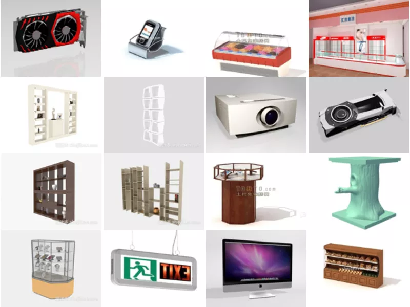Top 16 Display 3D Models Latest 2022