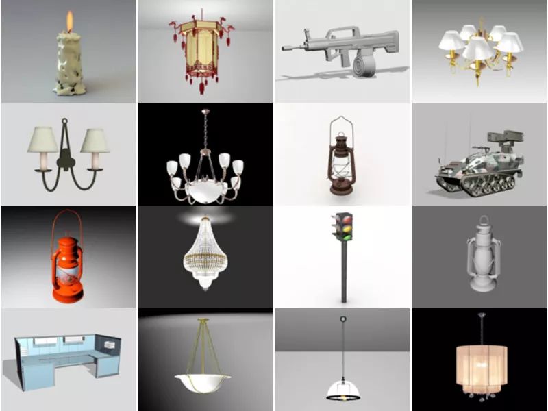 Top 16 Light 3D Models Resources Latest 2022