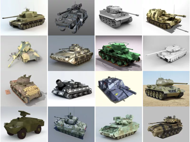 Top 16 Obj Armored Vehicle 3D Models for Free Newest 2022
