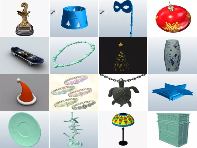 Top 16 Obj Decorative 3D Models for Free Most Recent 2022