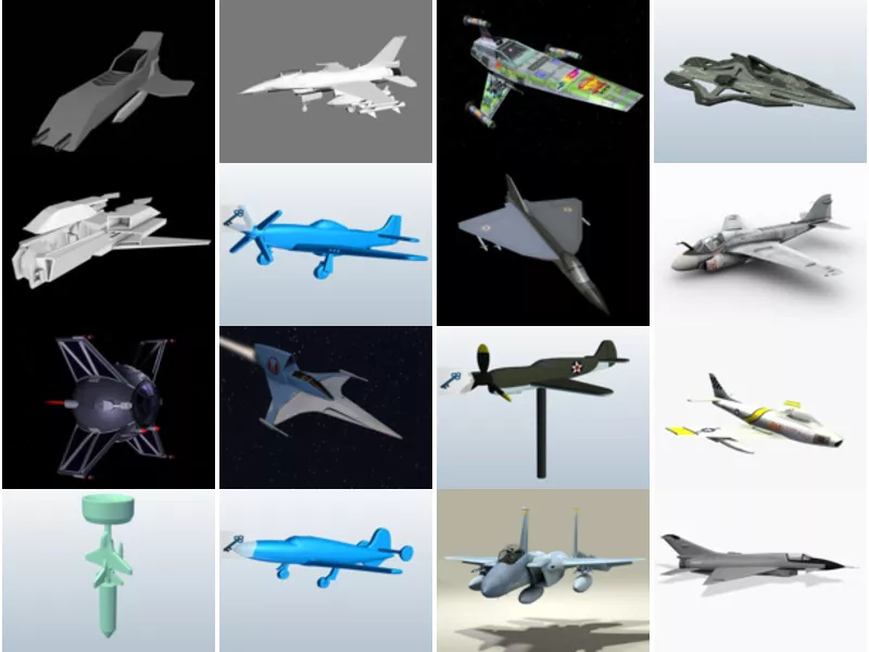 Top 16 Obj Fighter 3D Models for Rendering Newest 2022