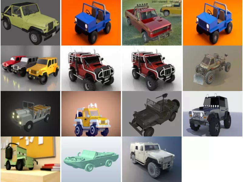 Top 16 Obj Jeep 3D Models for Free Latest 2022