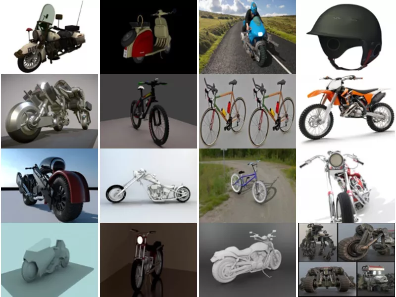 Top 16 Obj Motorcycle 3D Models Most Recent 2022