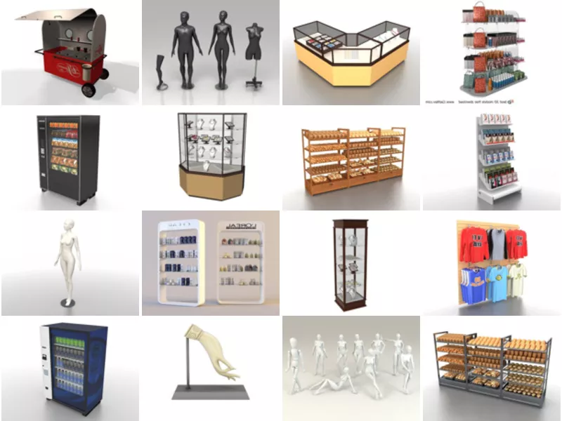 Top 16 Sales 3D Models Most Viewed 2022