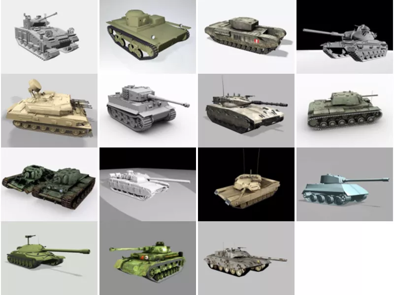Top 16 Tank 3D Models Resources Newest 2022