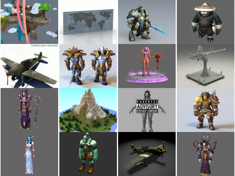 Top 16 World 3D Models Most Popular 2022