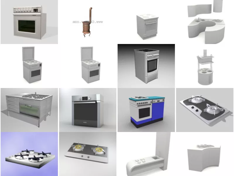 Top 17 3ds Max Cooking Stove 3D Models Latest 2022