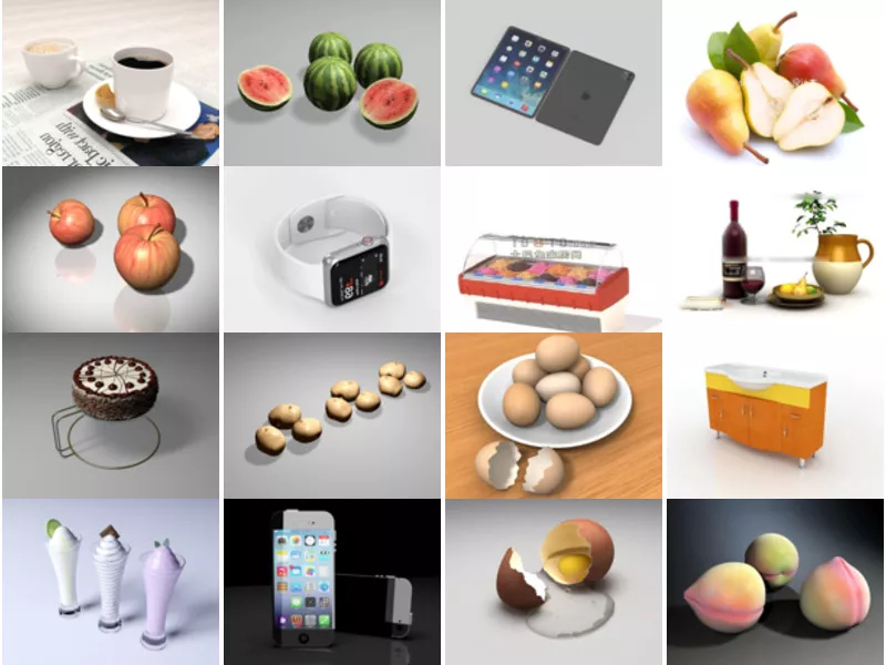 Top 17 3ds Max Food 3D Models Latest 2022