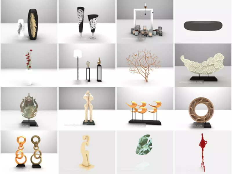 Top 17 3ds Max Furnishings 3D Models Newest 2022