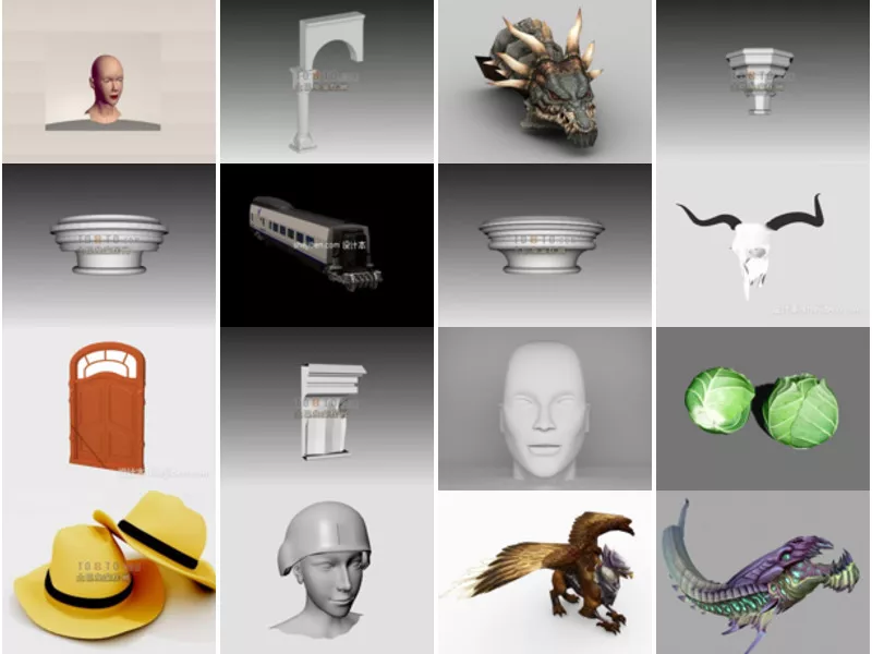 Top 17 3ds Max Head 3D Models Resources Most Recent 2022