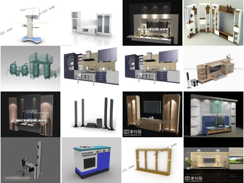 Top 17 3ds Max System 3D Models for Rendering Newest 2022
