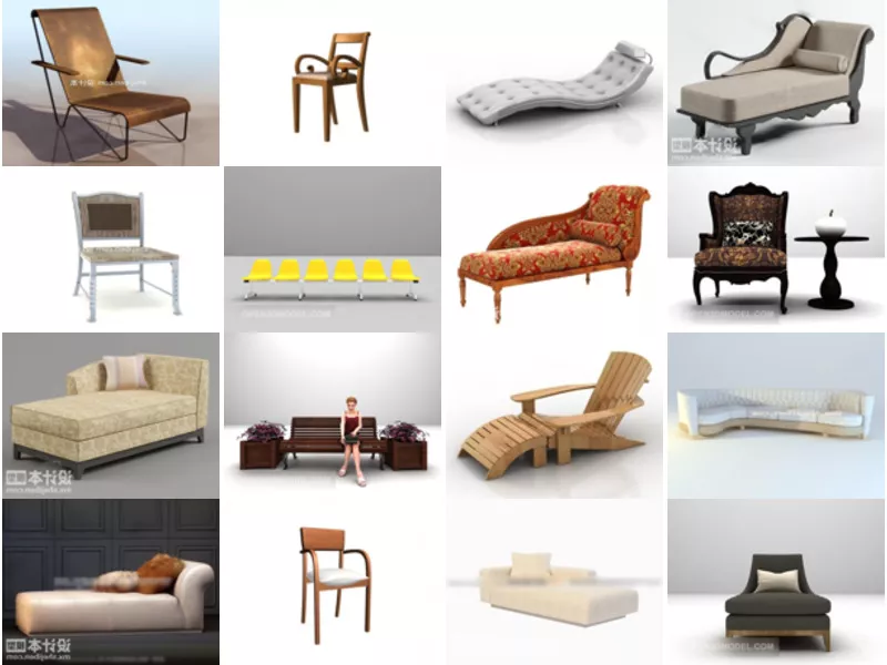 Top 17 Lounge 3D Models for Rendering Newest 2022