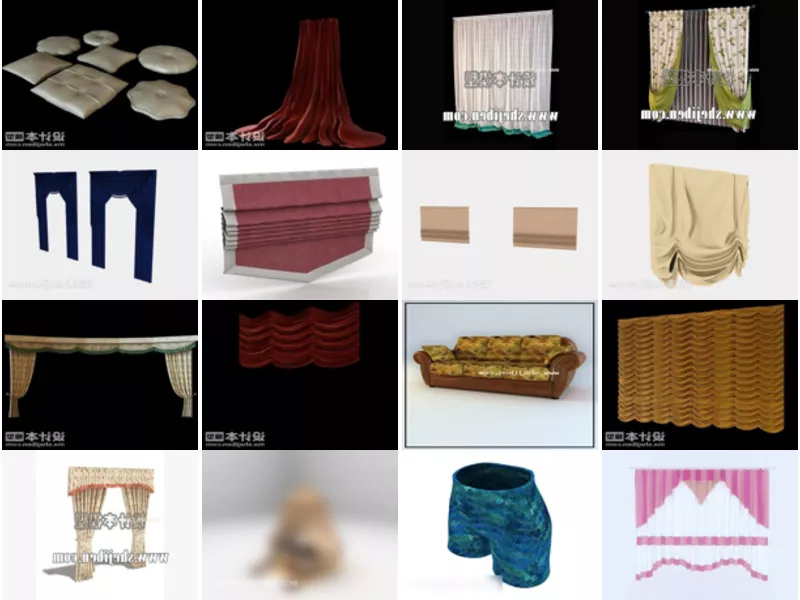 Top 17 Textile 3D Models Latest 2022