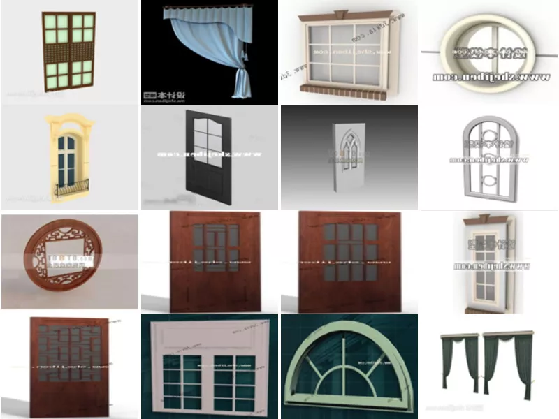 Top 17 Window 3D Models for Free Most Recent 2022