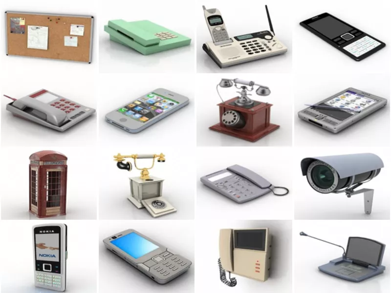 Top 17 Communication 3D Models Resources Most Viewed 2022