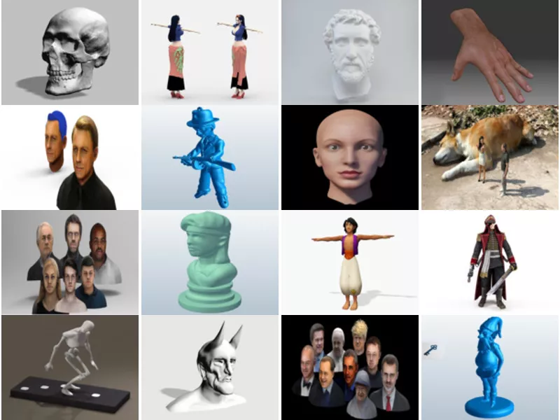 Top 17 Obj Human 3D Models Resources Most Recent 2022
