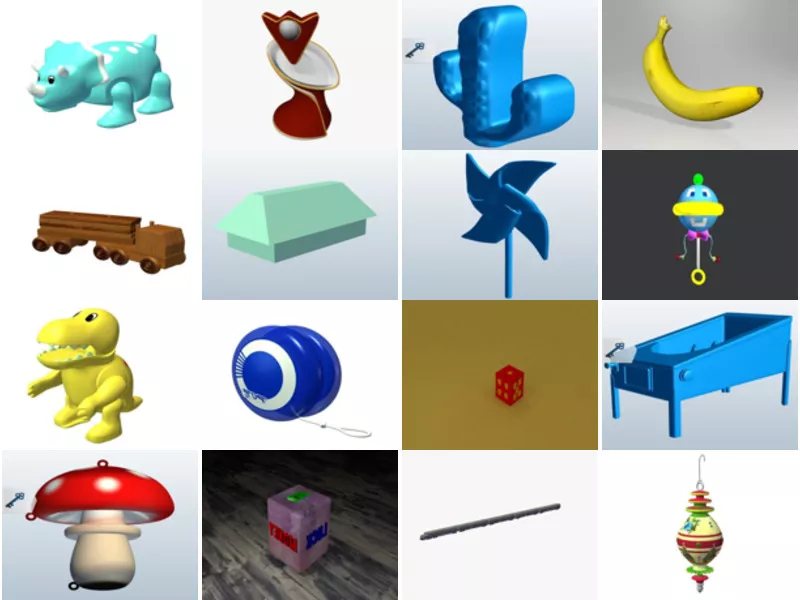 Top 17 Obj Toy 3D Models Latest 2022
