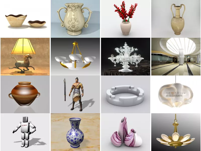 Top 18 3ds Max Art 3D Models for Rendering Most Recent 2022