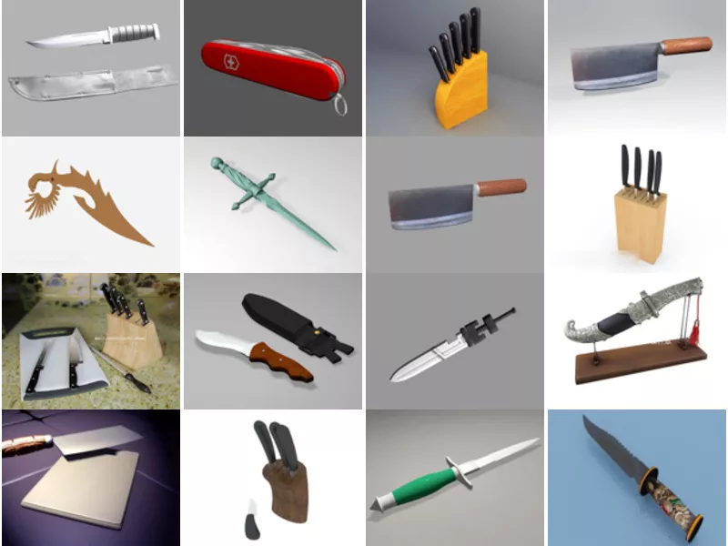 Top 18 3ds Max Knife 3D Models Stuff Latest 2022