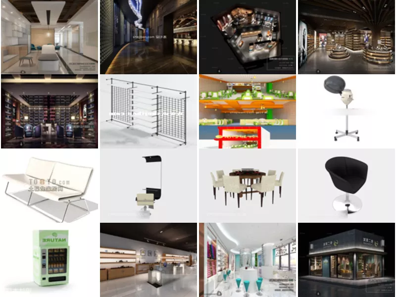 Top 18 3ds Max Shop 3D Models Most Recent 2022