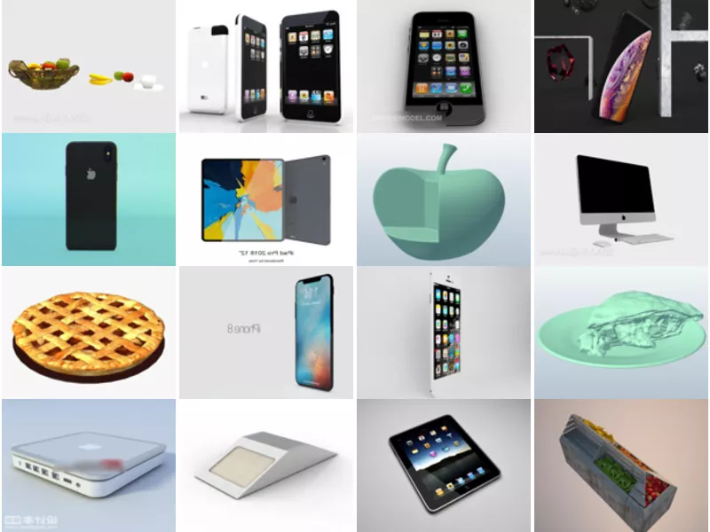 Top 18 Apple 3D Models for Rendering Most Recent 2022