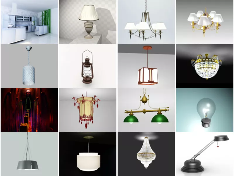 Top 18 Fixtures 3D Models for Design Latest 2022