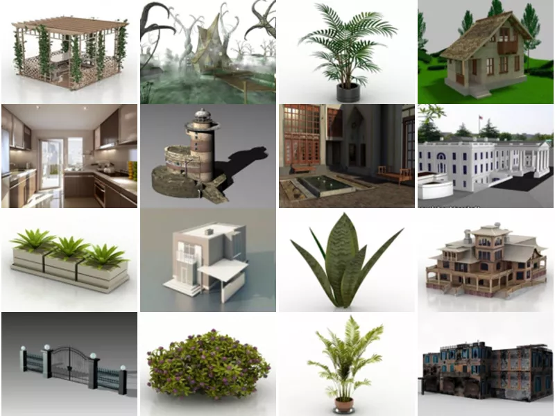 Top 18 House 3D Models for Free Most Popular 2022