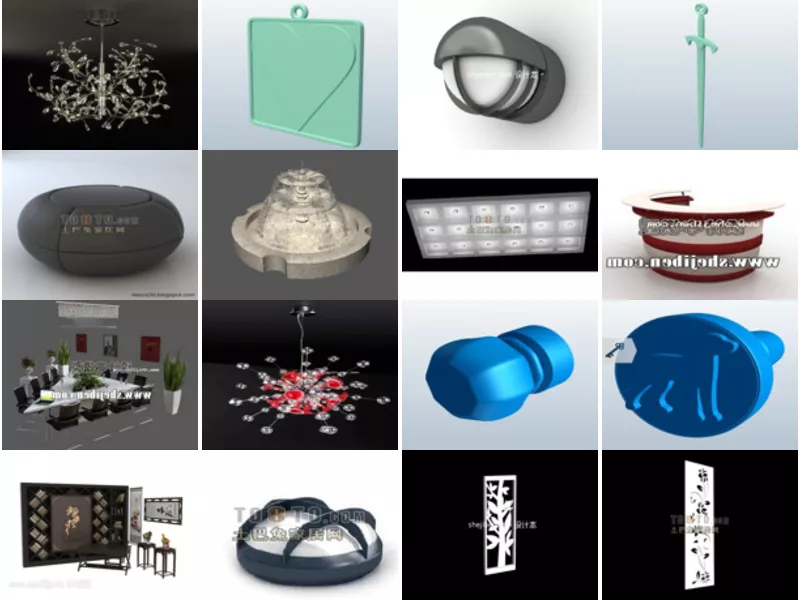 Top 18 Shaped 3D Models for Design Newest 2022