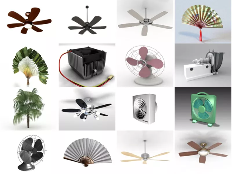 Top 18 Fan 3D Models Stuff Most Popular 2022