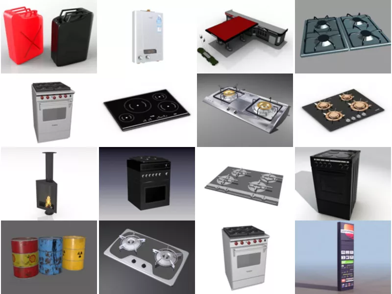 Top 18 Gas 3D Models for Free Most Popular 2022