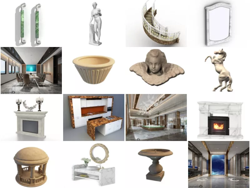Top 18 Marble 3D Models Stuff Most Popular 2022