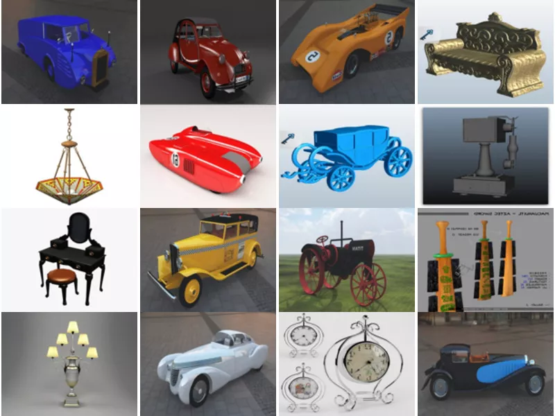 Top 18 Obj Classic 3D Models for Design Most Recent 2022