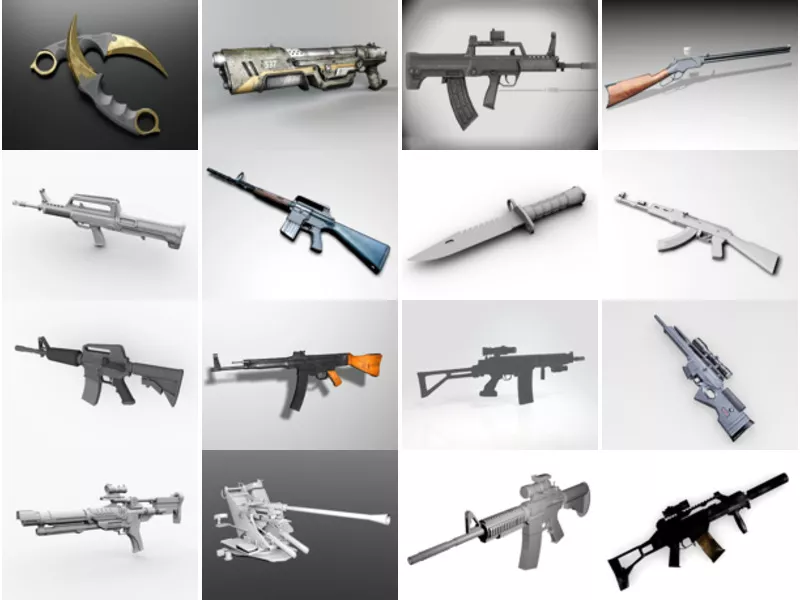 Top 18 Obj Military Equipment 3D Models for Rendering Newest 2022